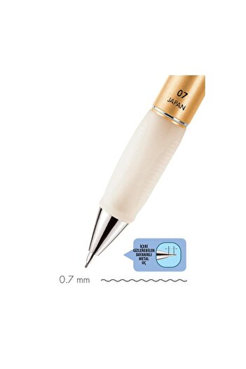 Serve Deep Versatil Uçlu Kalem 0.7mm - Metalik Gold