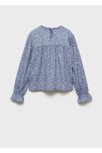 MANGO Kids Çiçek desenli bluz