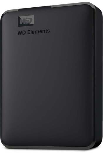 WD محرك أقراص محمول USB 3.2 2.5 بسعة 6 تيرابايت من Elements - WDBHJS0060BBK-WESN
