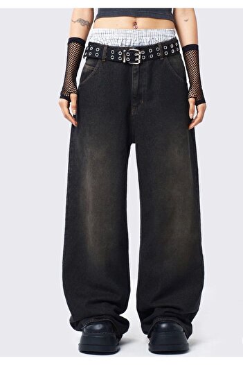 DENİKK Y2K Retro Unisex Jeans/Stars Jean Pants