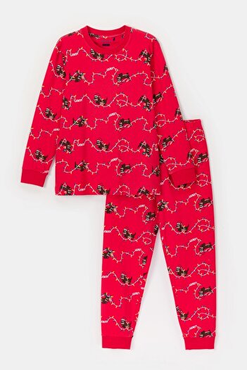Woody Red Pajamas for Boys Ages 10-16 - 954-Printed