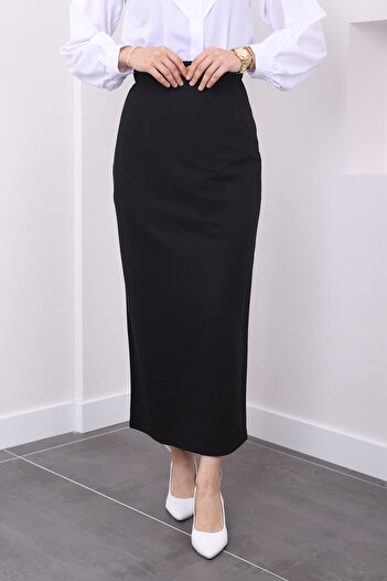 İmajButik Black Pencil Skirt Set