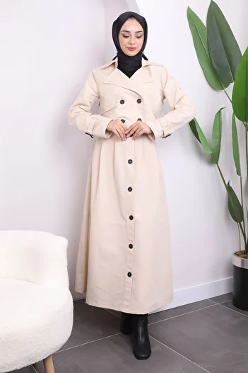 İmajButik Stone Crop Jacket Skirted Set