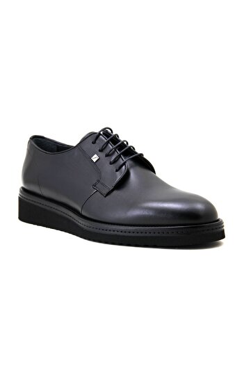 Fosco 2980ModelGenuine Leather Black Men's Shoes