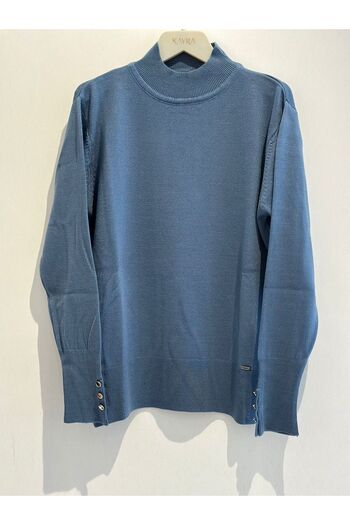 Kayra Μπλούζα Indigo Basic T-Shirt