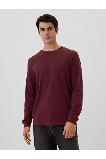 GAP ErkekEveryday Soft Çizgili T-Shirt