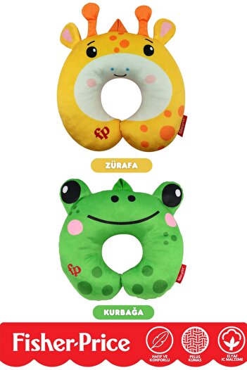 FISHER PRICE Sarı Zürafa Boyun Yastığı