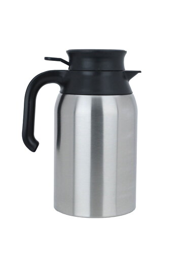 Alsaif Gallery Jaguar Steel Black Hand Vacuum Flask 2 Liter Squeeze