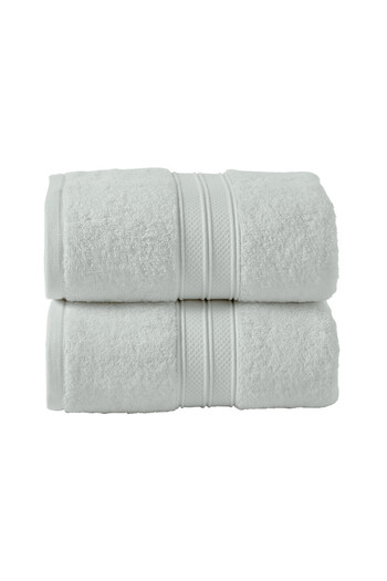 Donetella 2 - Pcs Premium Bath Sheet (85x172cm ) 600 GSM 100% Combed Cotton