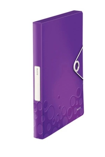 Leitz File Thin Elastic Active Wow Metallic Purple