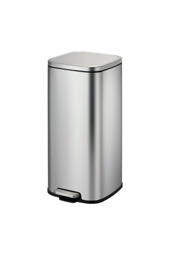 EKO Stainless Steel Rectangular Pedal Bin 30 Liter