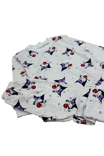 Free Beka Girl's Patterned Pajamas Set Seasonal and Comfortable Fabric Printed Pajamas