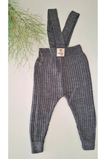 Miccolatte Unisex Baby Adjustable Strap Seasonal Stretchy Knitwear Jumpsuit Baby Leggings