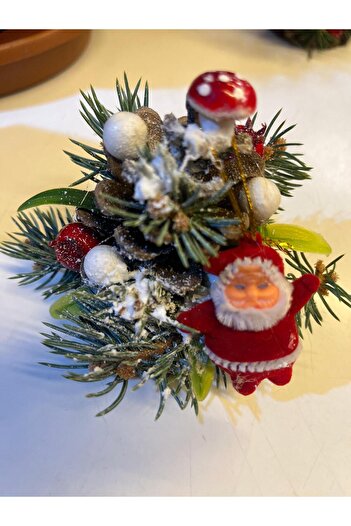 Marrone Kokina Santa Claus Christmas Table Decoration - 1 Piece