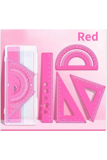 BGA 4 Pcs Metal Geometry Ruler Set Angle Gauge