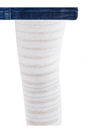 Civil Girls Girls Pantyhose 3-11 Years White