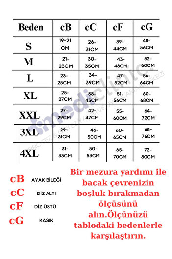 ORLEX DİZ ALTI BURNU KAPALI ÇORABI CCL1 ( Dinlendirici / Seyahat Ödem Giderici )