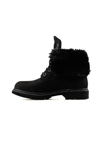 Caterpillar Cat γυναικείες μπότες casual 015Z101184-Utah-Fur-Black-Nubuck Black Utah Fur