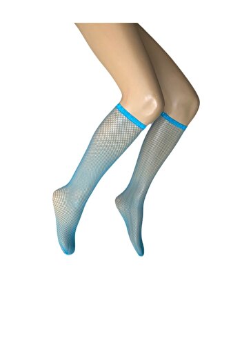 Dore Çorap Women's Fishnet Knee Socks