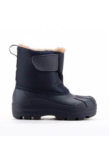 IGOR Igor Neu Boy's Navy Blue Fur Snow Boots