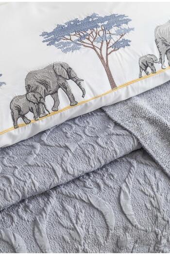 Apricitas HOME Double Aleph Blue Timeless Bedspread Prime Set