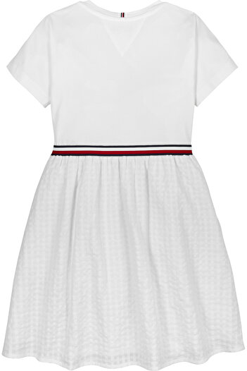 Tommy Hilfiger Global Stripe Relaxed Signature Waistband Dress