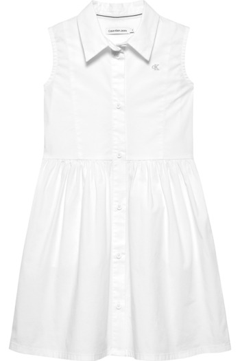 Calvin Klein Girls White Dress