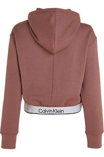 Calvin Klein Logo Detail Hooded Sweatshirt