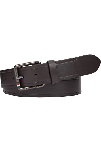Tommy Hilfiger Casual Leather Signature Buckle Belt