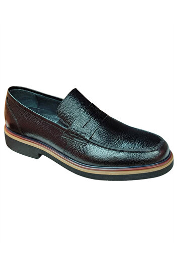 Cem Pekşen BH201 Erkek Siyah (40-44) Loafer Ayakkabı