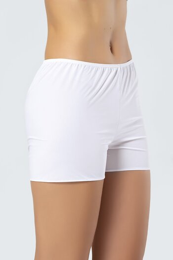 TÜREN Women's Underskirt Micro Shorts 904/White