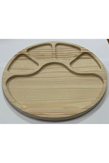 FASTWOOD Wooden Spruce Canyon Presentation/Snack Plate