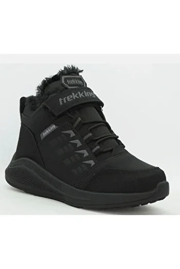 Walked Trekking Faux Fur Unisex Kids Boots