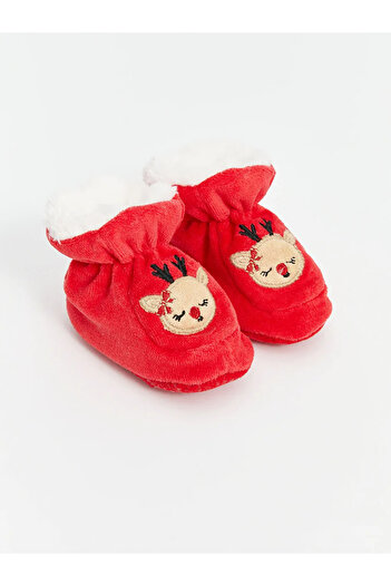 LC Waikiki LCW STEPS Embroidery Detailed Pre-Toddler Baby Girl Home Boots