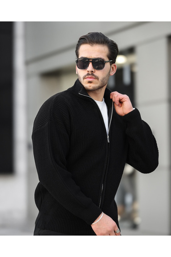 viperkombin Knitwear Sweater Cardigan - Full Zip, Regular Fit