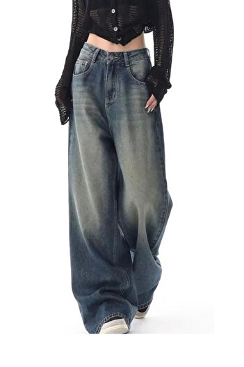 DEEFWEAR Y2K Recycled Baggily Pocket Jean Trousers
