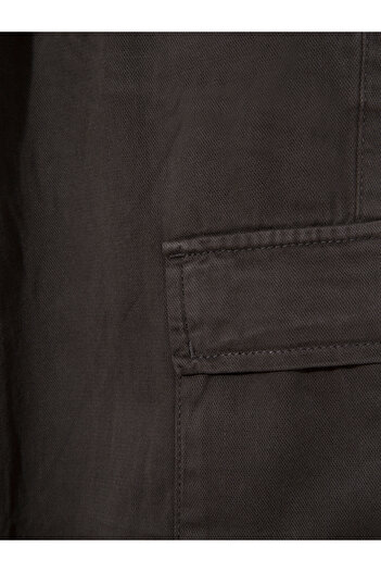 GAP Kız Çocuk Kahverengi Kargo Pantolon
