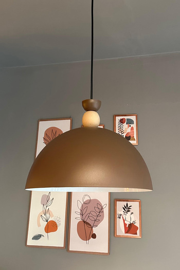 Bamyum Yimpi Sütlü Kahve Avize Tekli Sarkıt Salon Kuaför Cafe Dekoratif Aydınlatma Pastane