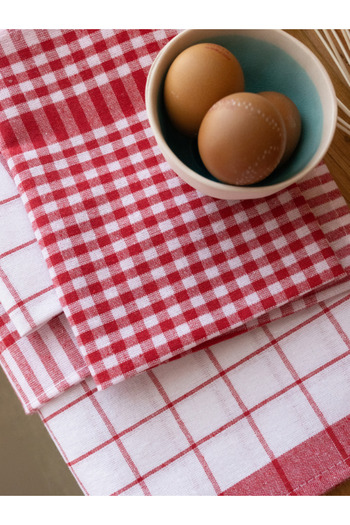 Koza Mix towel Pöti Square Patterned Kitchen Towel Set of 4 - Dish Drying Cloth Cleaning Cloth