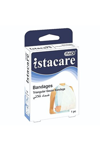 Max Istacare Gauze Triangular Bandage 36X36X51