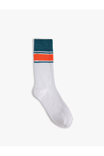 Koton College Socks Socket Line Detailed