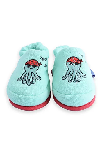 Milk & Moo Milk&Moo Kids House Slippers Sailor Octopus