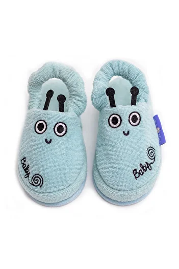Milk & Moo Milk&Moo Sangaloz Toddler Kids Slippers, %100 Cotton, For House,Bath, Indoor Use