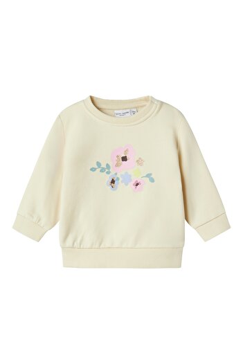 name ıt Nbfvrillie Ls Beige Sweat Box - Bru 13226050