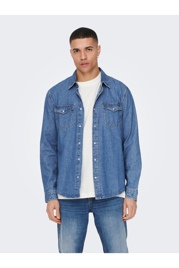 Only & Sons Jeanshemd Onsbane Jeanshemd