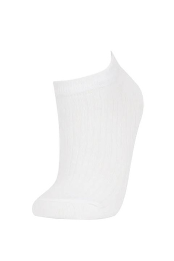 DeFacto Women's 3-Piece Cotton Booties Socks Z7527Azns