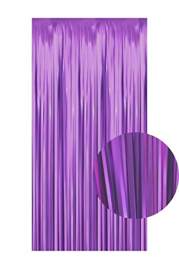 CANSIN Purple Door Curtain