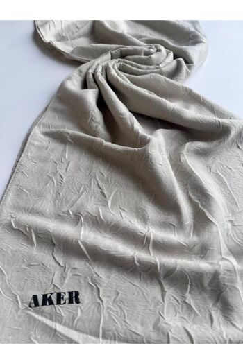Aker Bamboo Shawl - Grey/silver