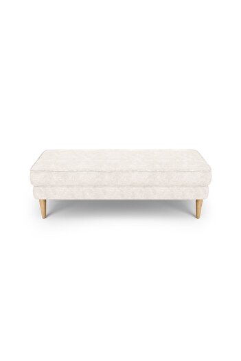 Normod Klem Bench Ahşap Ayak - Fitilli Kadife