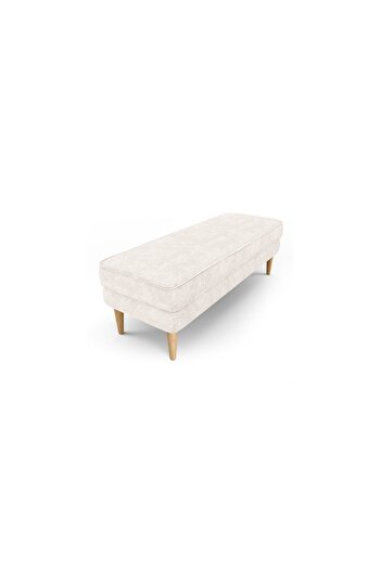 Normod Klem Bench Ahşap Ayak - Fitilli Kadife